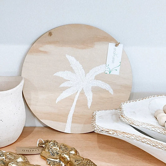 Palm Tree Plaque